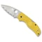 Spyderco 2024 Spyderco Native 5 Salt Lightweight Yellow Lc200N Serrated SPY-C41SYL5 - alternate 3